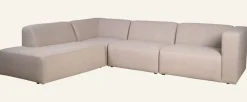 Juno moduulisohva 4 osaa avoin pää vasen beige