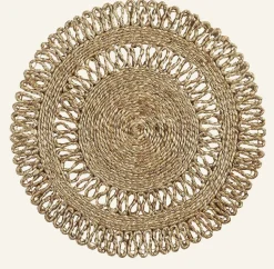 Jute Flower tabletti luonnonväri