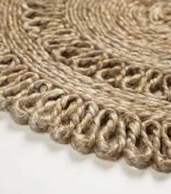 Jute Flower tabletti luonnonväri