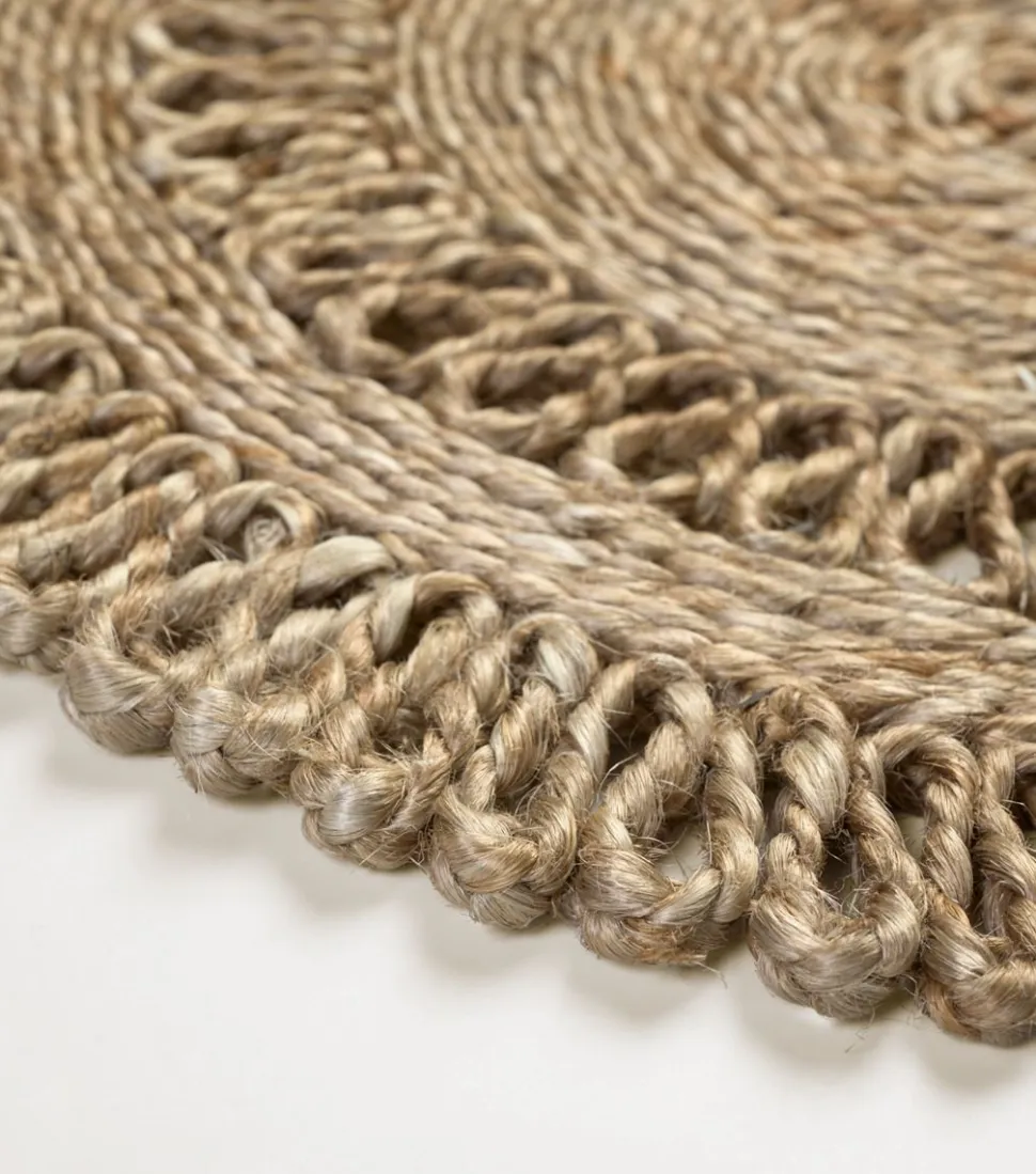 Jute Flower tabletti luonnonväri