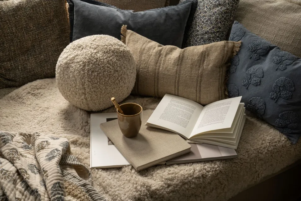 Kikki koristetyynynpäällinen luonnonväri