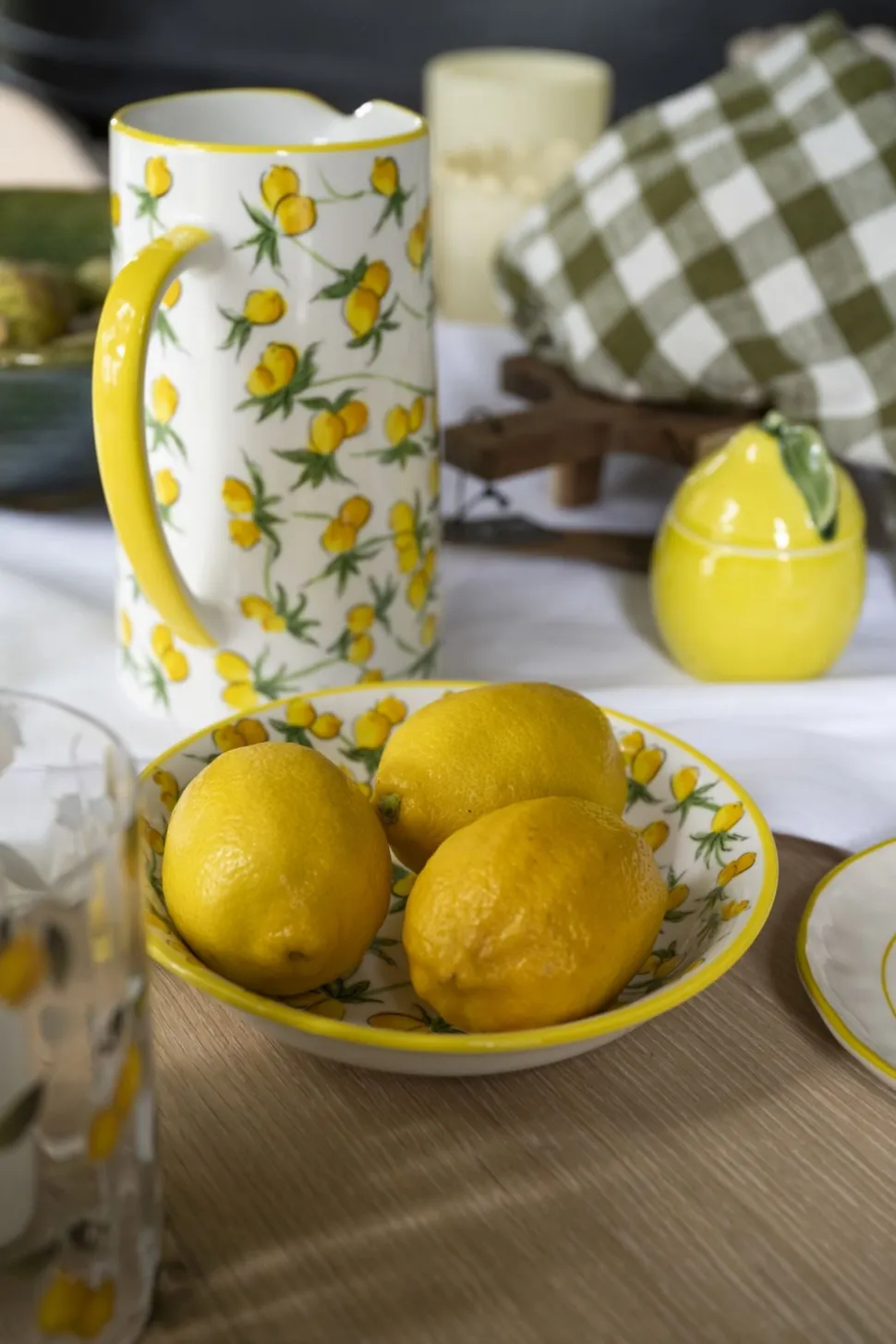 Lemon kulho moniväri/keltainen