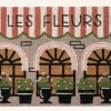 Les Fleurs ovimatto moniväri