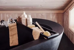 Lin pesukinnas luonnonväri