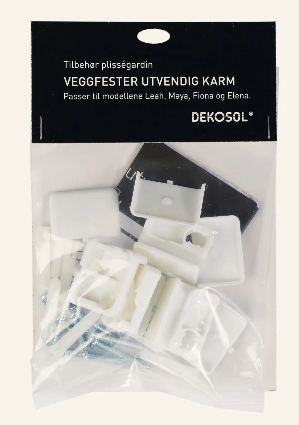 Lisäkiinnikkeet ikkunakarmille kehys valkoinen