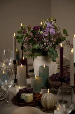 Lucius rustic led-pöytäkynttilä hiekka