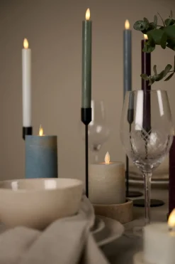 Lucius rustic led-pöytäkynttilä hiekka