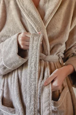 Lux kylpytakki beige