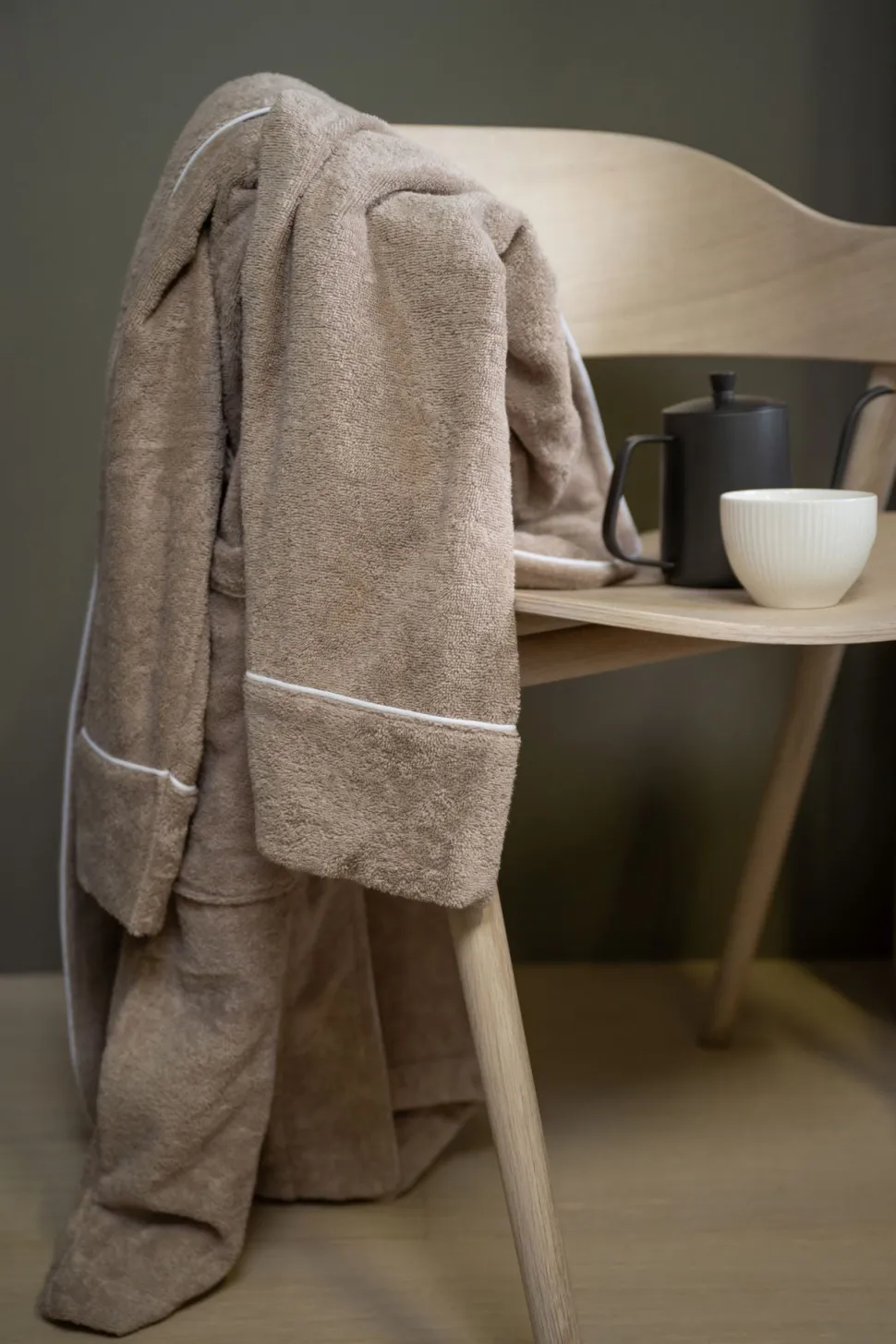 Lux kylpytakki beige
