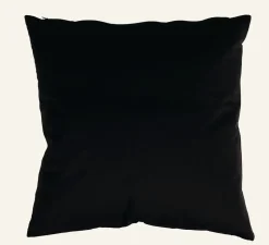 Mali velour koristetyynynpäällinen musta