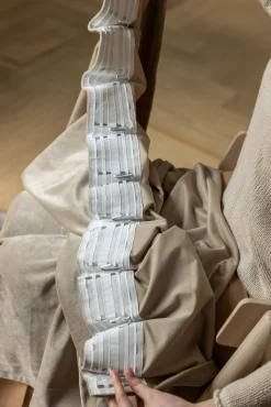 Mali velour verho beige