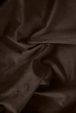 Mali velour verho saksanpähkinä