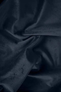 Mali velour verho tummansininen