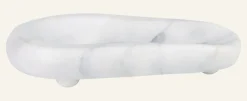 Marble lepoalusta lusikalle vaaleanharmaa