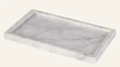 Marble marmori leveä valkoinen