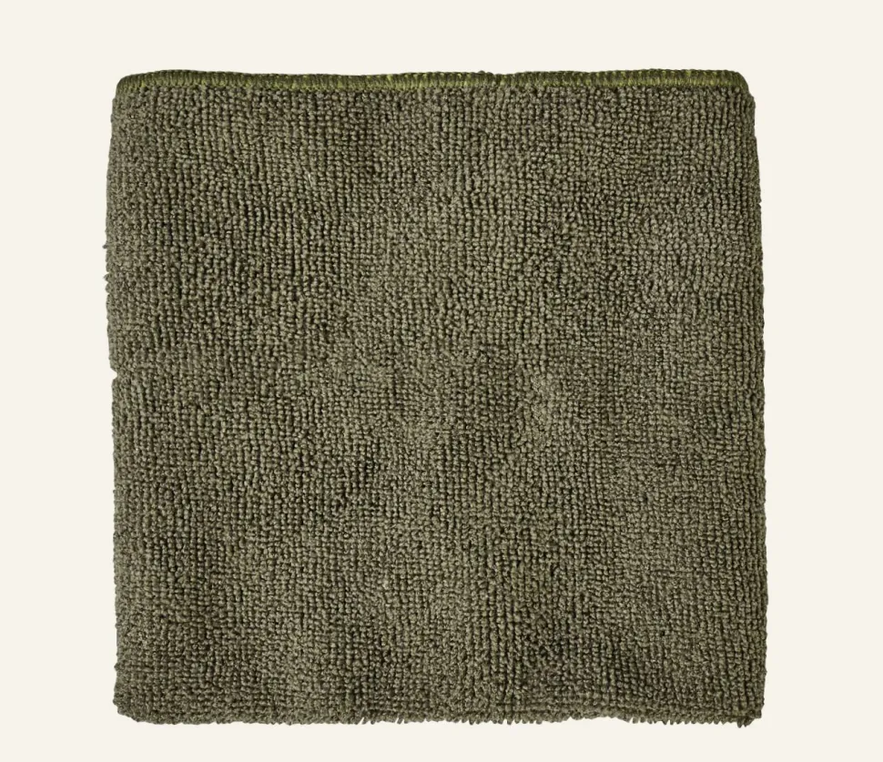 Microfiber pesulappu tummanvihreä