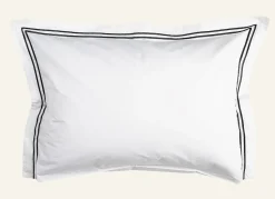 Milano percale tyynyliina valkoinen