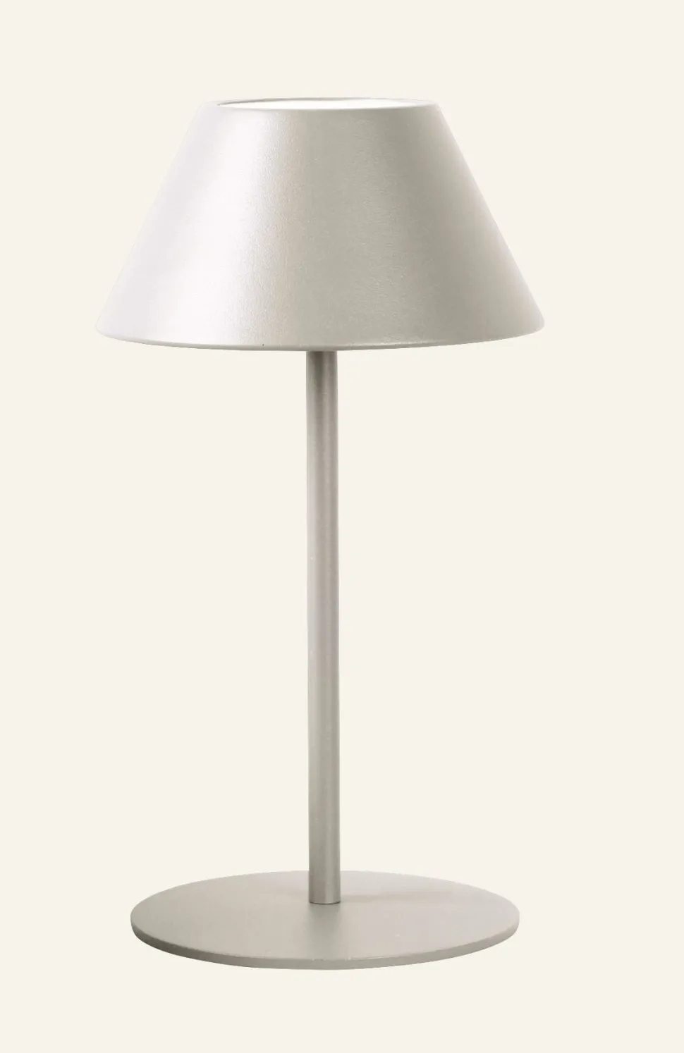 Millie LED-pöytälamppu vaalean beige