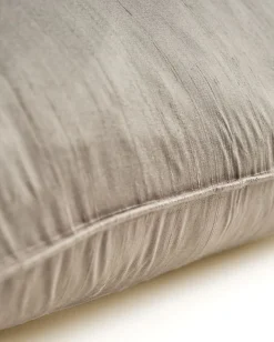 Mulbury silk koristetyynynpäällinen harmaanruskea