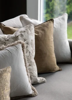 Mulbury silk koristetyynynpäällinen kulta
