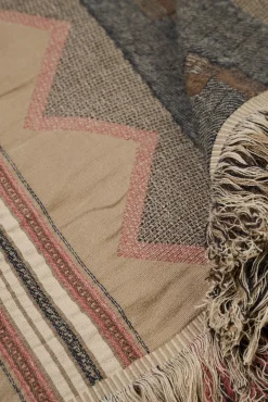 Navajo torkkupeitto moniväri/ruskea