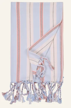 Nelia hamam pyyhe sininen