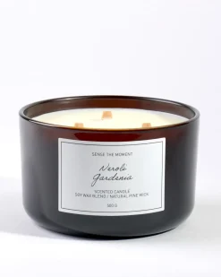 Neroli Gardenia large tuoksukynttilä hiekka