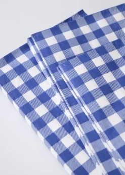Netti servetit harmaasininen