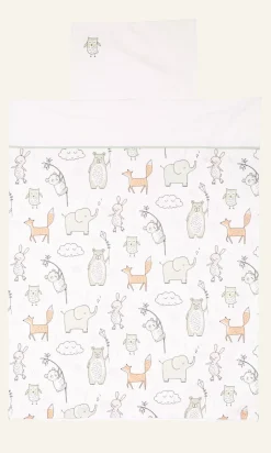 Nilo flanellipussilakanasetti moniväri