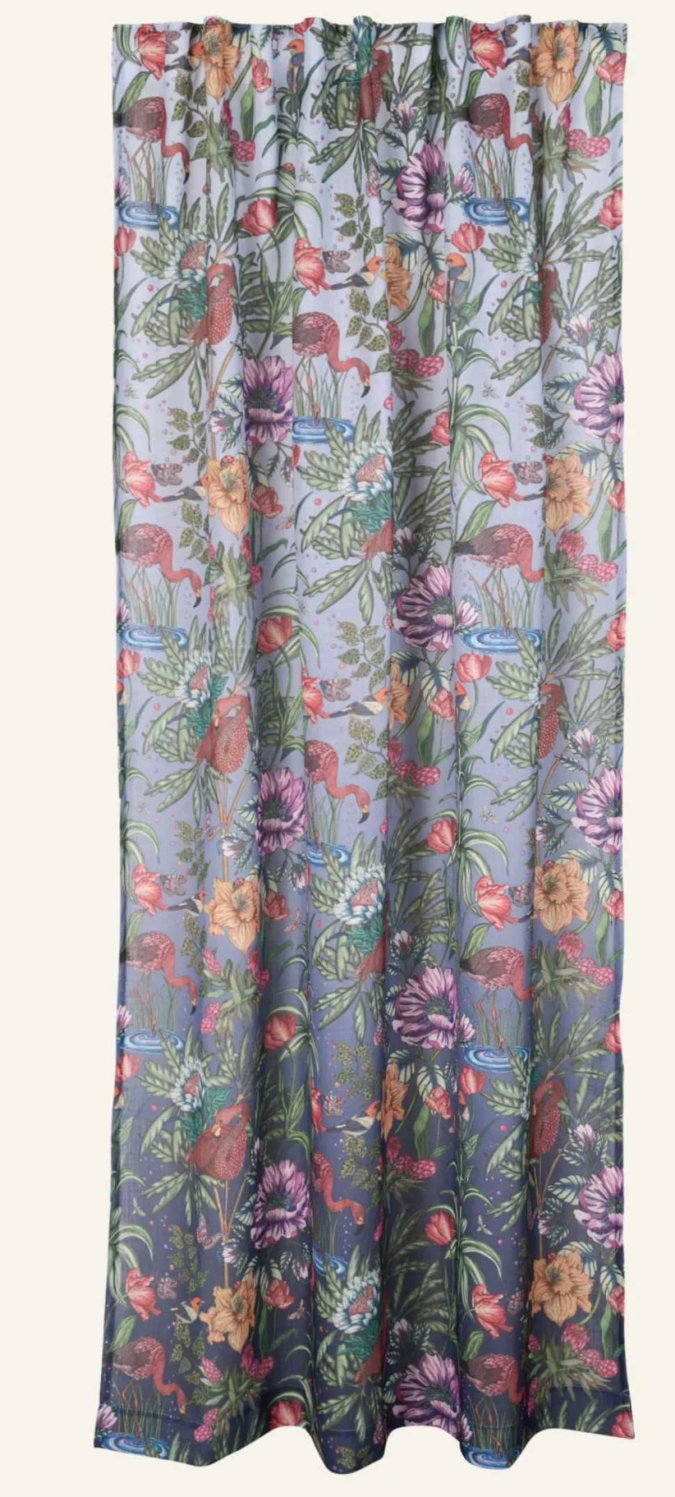 NW Tropical Loveland verho sininen