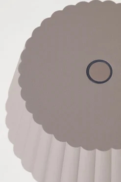 Nymera LED-pöytälamppu harmaanruskea