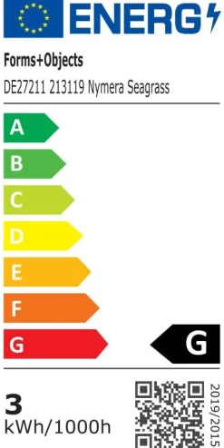 Nymera LED-pöytälamppu meriheinää