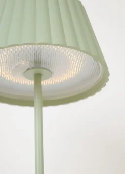 Nymera LED-pöytälamppu vaaleanvihreä