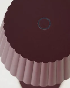 Nymera LED-pöytälamppu viininpunainen