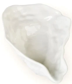 Oyster kulho luonnonvalkoinen
