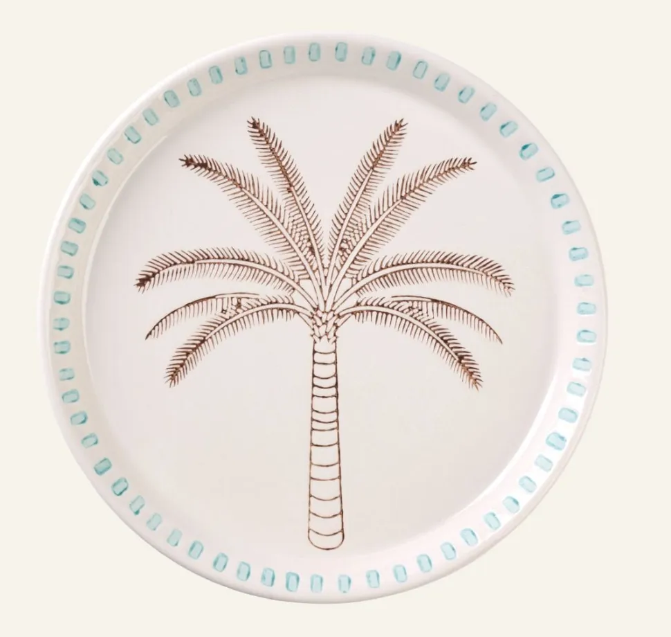 Palm lautanen moniväri