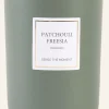 Patchouli Freesia matt tuoksukynttilä vihreä