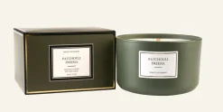 Patchouli Freesia tuoksukynttilä vihreä