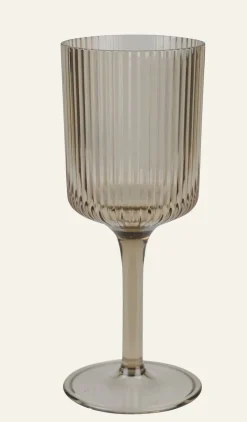 Pia viinilasi ruskea