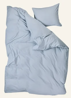 Pussilakanasetti kreppipuuvillaa taivaansininen - 230x220 cm
