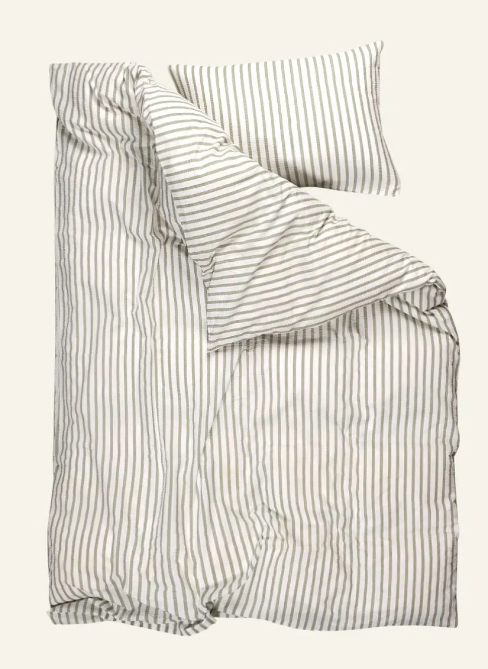 Pussilakanasetti kreppipuuvillaa vihreä - 150x210 cm