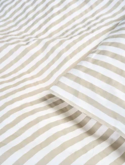 Pussilakanasetti puuvillaa beige - 150x210 cm/50x60 cm