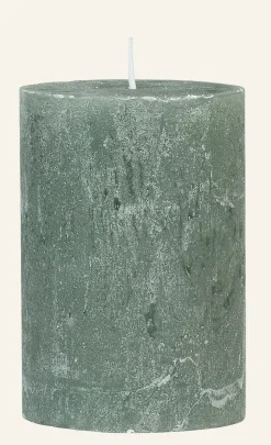 Pöytäkynttilä vihreä - 7x10 cm