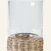 Rattan kynttilälyhty luonnonväri