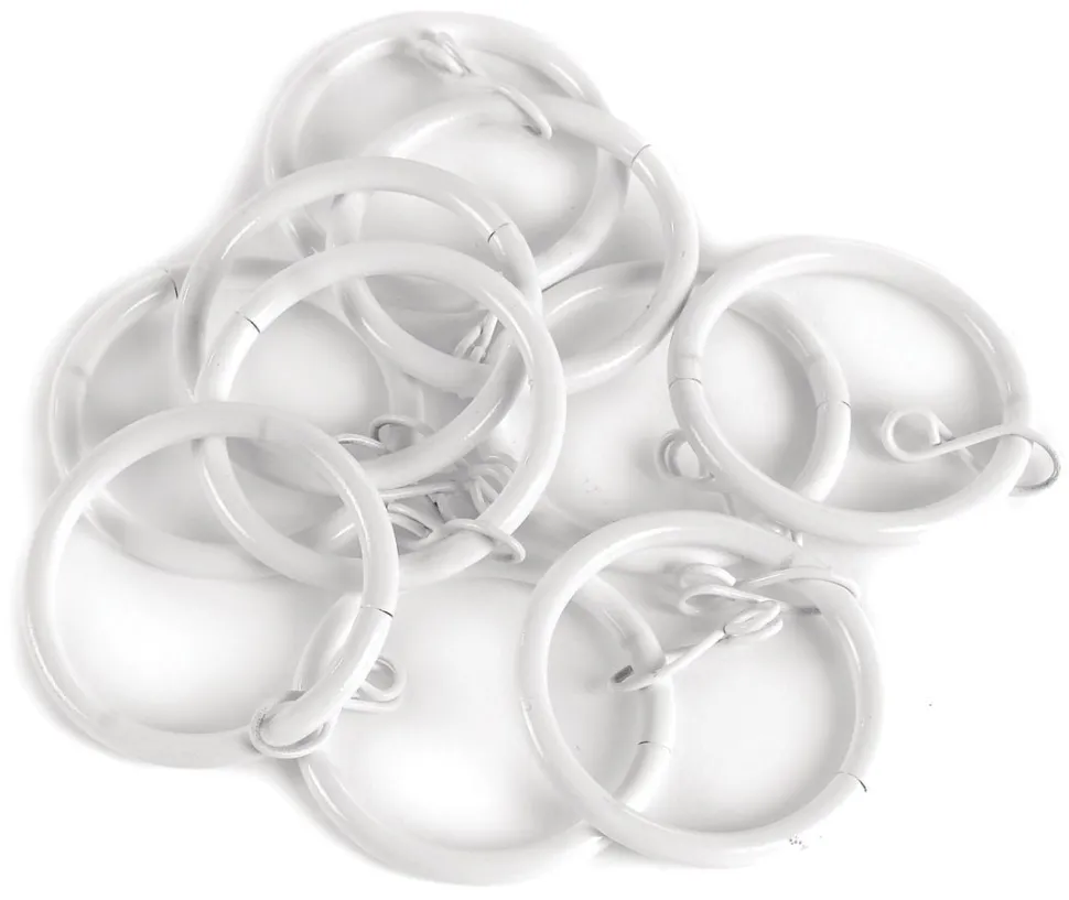Ringer 3mm verhorenkaat 10 kpl valkoinen