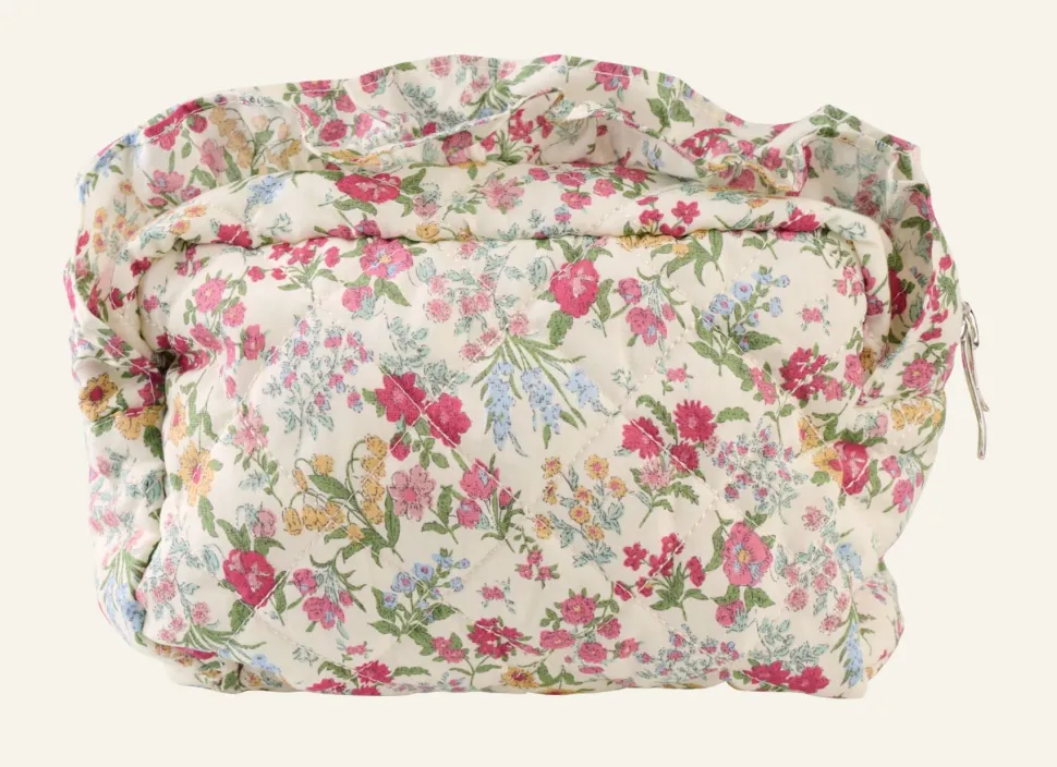 Rosemary ruffle toilettilaukku creme