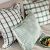 Ruth koristetyynynpäällinen vihreä