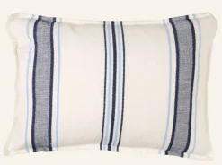 Sailor stripe koristetyynynpäällinen tummansininen
