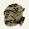 Scallop hiusklipsi ruskea