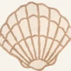 Sea Shell kylpyhuoneenmatto luonnonvalkoinen